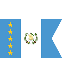 Drapeau: Vice-President of Guatemala | Vice-presidential flag of Guatemala