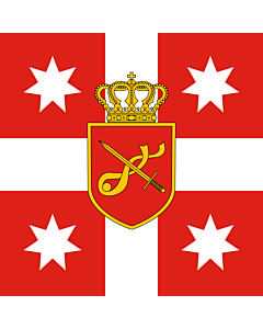 Bandiera: Georgia. Standard of Chief of General Staff