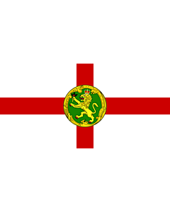 Fahne: Flagge: Alderney | Couleu de Aurni