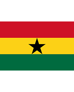 Fahne: Flagge: Ghana