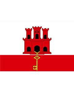 Drapeau: Gibraltar
