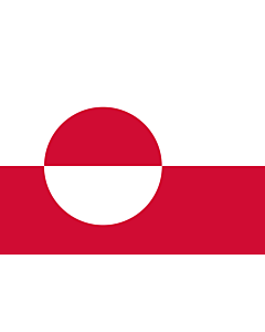 Fahne: Flagge: Grönland