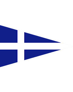 Fahne: Flagge: Greek Royal Navy Senior officer s