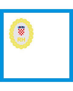 Bandiera: Per il Presidente del Governo della Repubblica di Croazia
