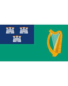 Fahne: Flagge: IRL Dublin | Dublin City, Ireland