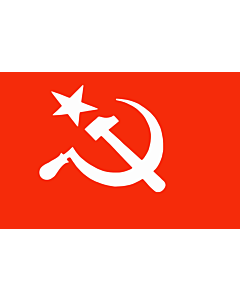 Drapeau: SUCI | Official flag of the Socialist Unity Centre of India as per its constitution