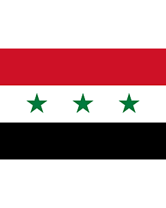 Fahne: Flagge: Iraq 1963-1991