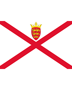 Fahne: Flagge: Jersey (Kanalinsel)