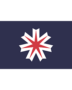 Fahne: Flagge: Hokkaidō