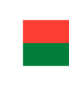 Drapeau: Madagascar