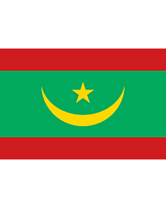 Drapeau: Mauritania