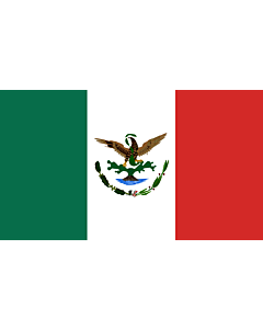 Bandiera: Mexico  1893-1916