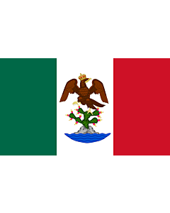 Drapeau: Primer Imperio Mexicano | First Mexican Empire