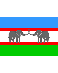 Fahne: Flagge: CANU | Caprivi African National Union of the Free State of Caprivi Strip/Itenge