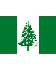 Fahne: Flagge: Norfolkinsel