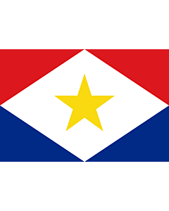Fahne: Flagge: Saba