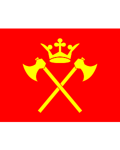 Fahne: Flagge: Hordaland