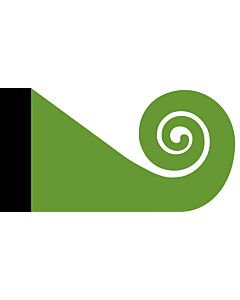 Drapeau: Koru | This image shows the popular Koru Flag