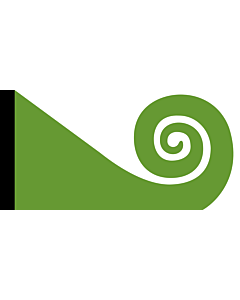 Bandiera: Koru | This image shows the popular Koru Flag