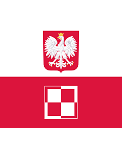 Drapeau: Commander-in-Chief of the Polish Air Force | Polish Air Force Commander-in-Chief s flag | Dowódcy Sił Powietrznych RP