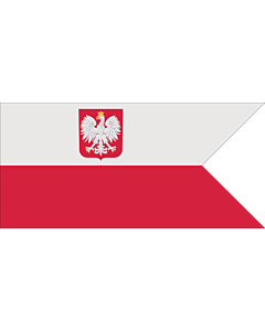 Drapeau: Naval Ensign of Poland normative