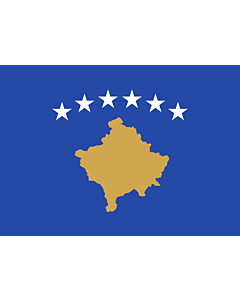Fahne: Flagge: Kosovo