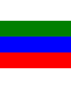 Drapeau: République du Daguestan