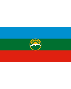 Fahne: Flagge: Karatschai-Tscherkessien