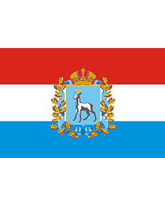 Fahne: Flagge: Oblast Samara