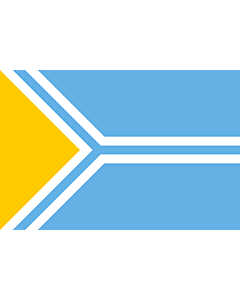 Bandiera: Tuva | Tyva Republic |  Touva ou République de Touva | Tuvá | Tyva | Парчами Тува
