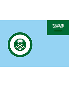 Drapeau: Royal Saudi Air Force | Ensign of the Royal Saudi Air Force
