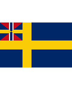 Fahne: Flagge: Swedish norwegian union