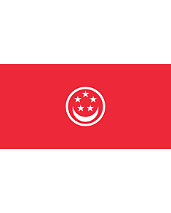 Drapeau: Civil Ensign of Singapore