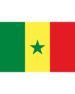 Drapeau: Sénégal
