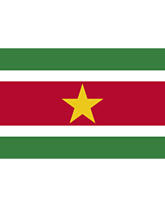 Fahne: Flagge: Suriname