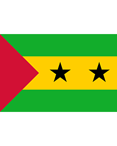 Drapeau: Sao Tomé-et-Principe