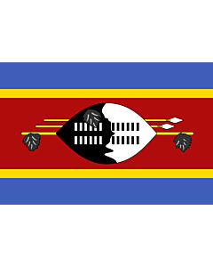 Fahne: Flagge: Swasiland