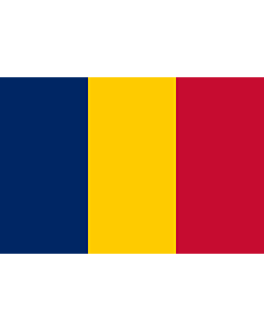 Fahne: Flagge: Tschad