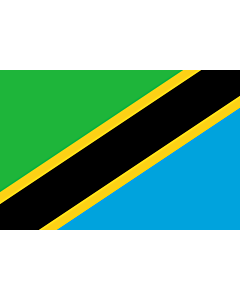 Drapeau: Tanzanie