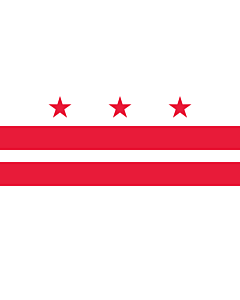 Fahne: Flagge: Washington, D.C.