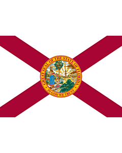Fahne: Flagge: Florida