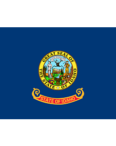 Fahne: Flagge: Idaho