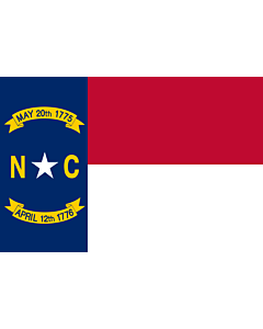 Bandiera: Carolina del Nord