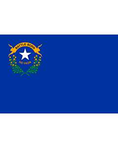 Fahne: Flagge: Nevada