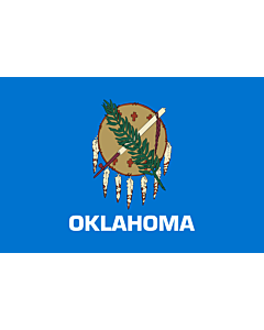 Fahne: Flagge: Oklahoma