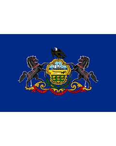 Fahne: Flagge: Pennsylvania