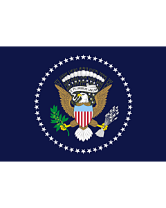 Bandiera: Il presidente degli stati uniti