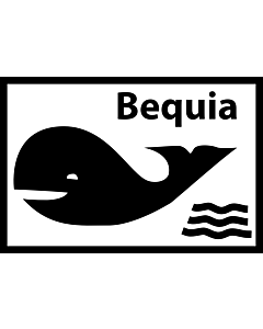 Drapeau: Bequia | Unofficial flag of Bequia island/St | Inoffizielle Flagge der Insel Bequia/St