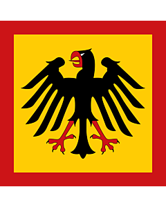 Drapeau: Étendard du Président de la République fédérale d Allemagne