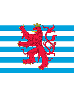 Fahne: Flagge: Civil Ensign of Luxembourg